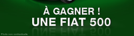 Europcar - A gagner ! Une Fiat 500